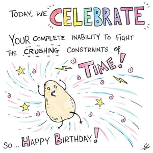 Celebrate Inability - Birthday Card