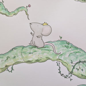 Online Exclusive! Mouse King Vines - A3 Painting