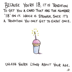 18th Birthday Tradition