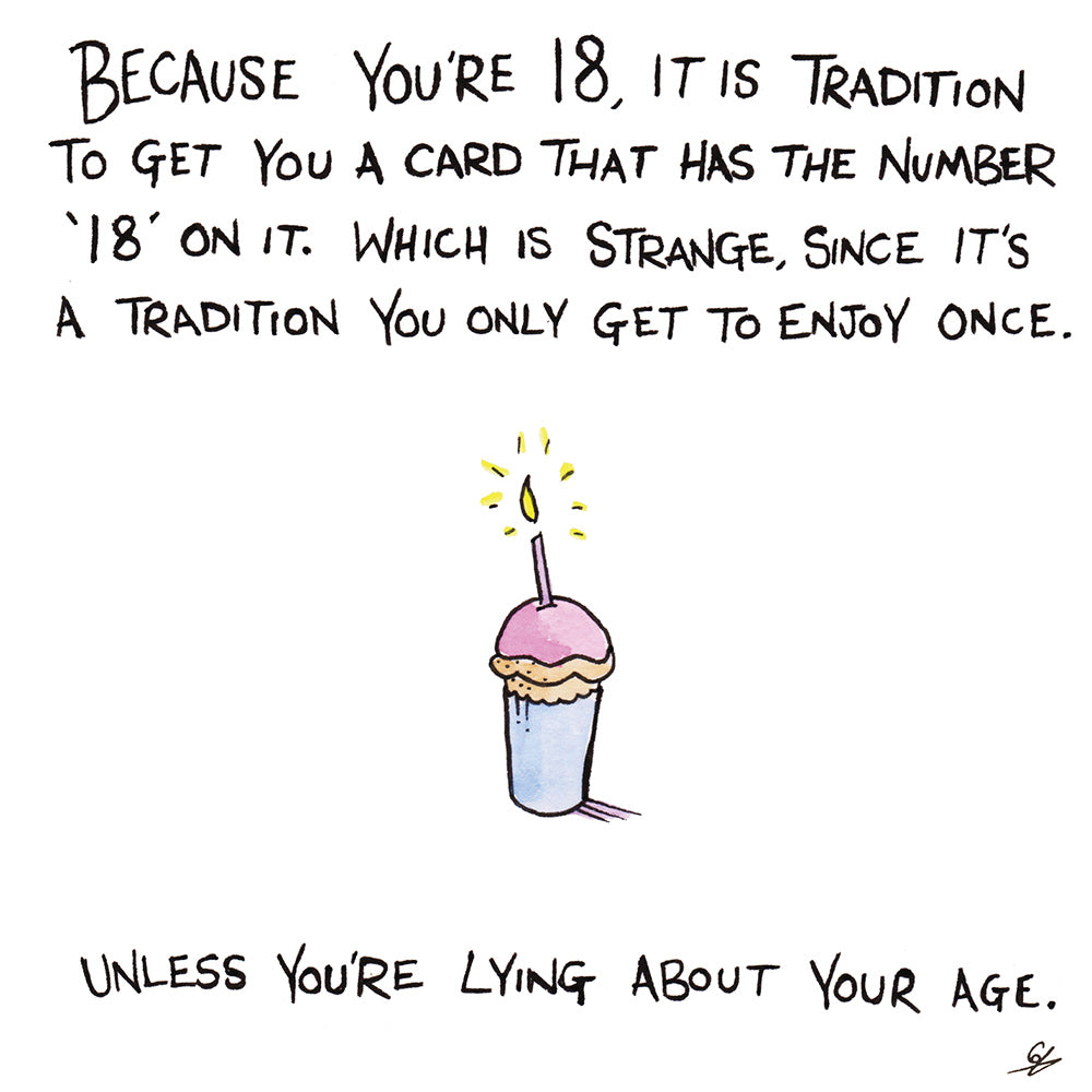 18th Birthday Tradition