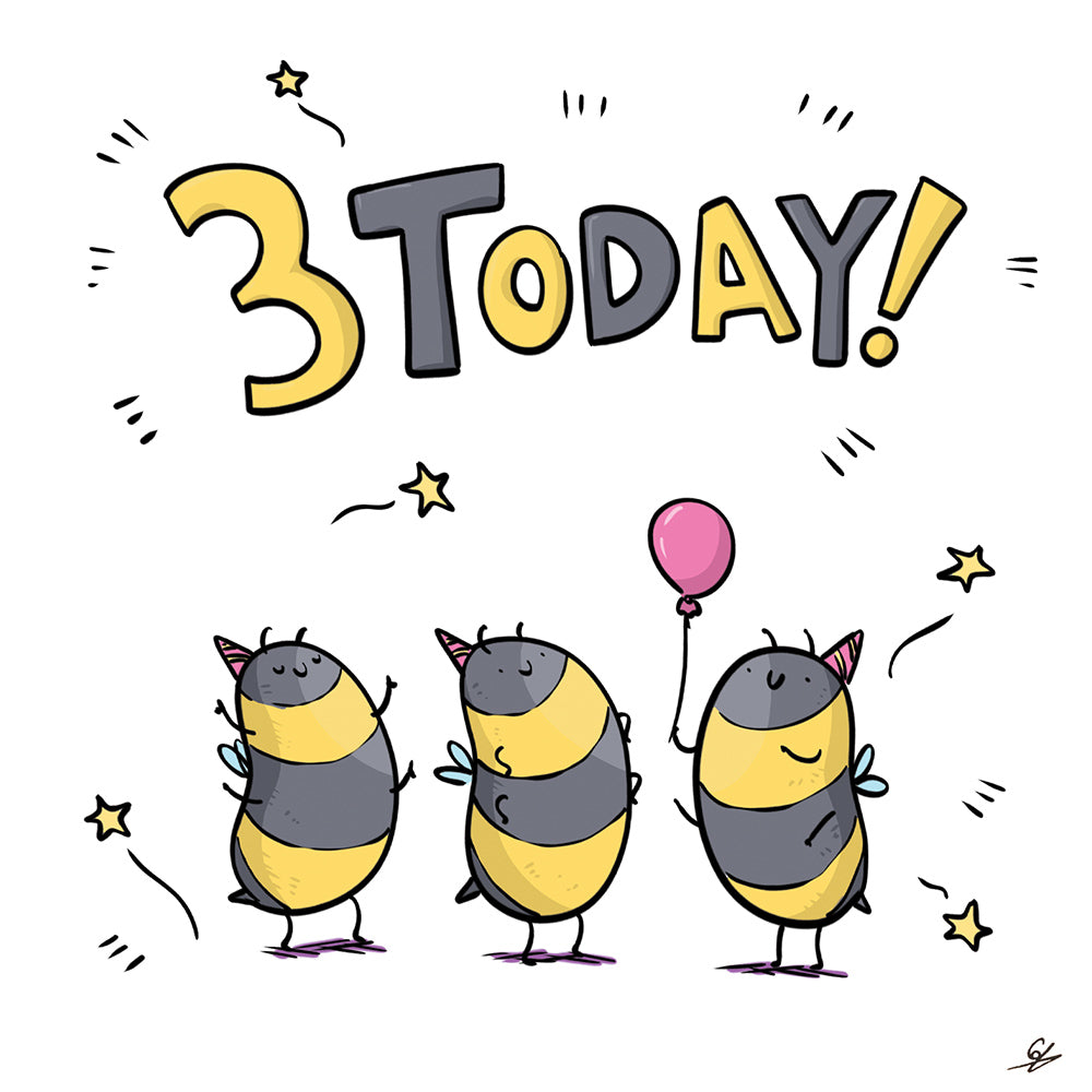 3rd Birthday Bees