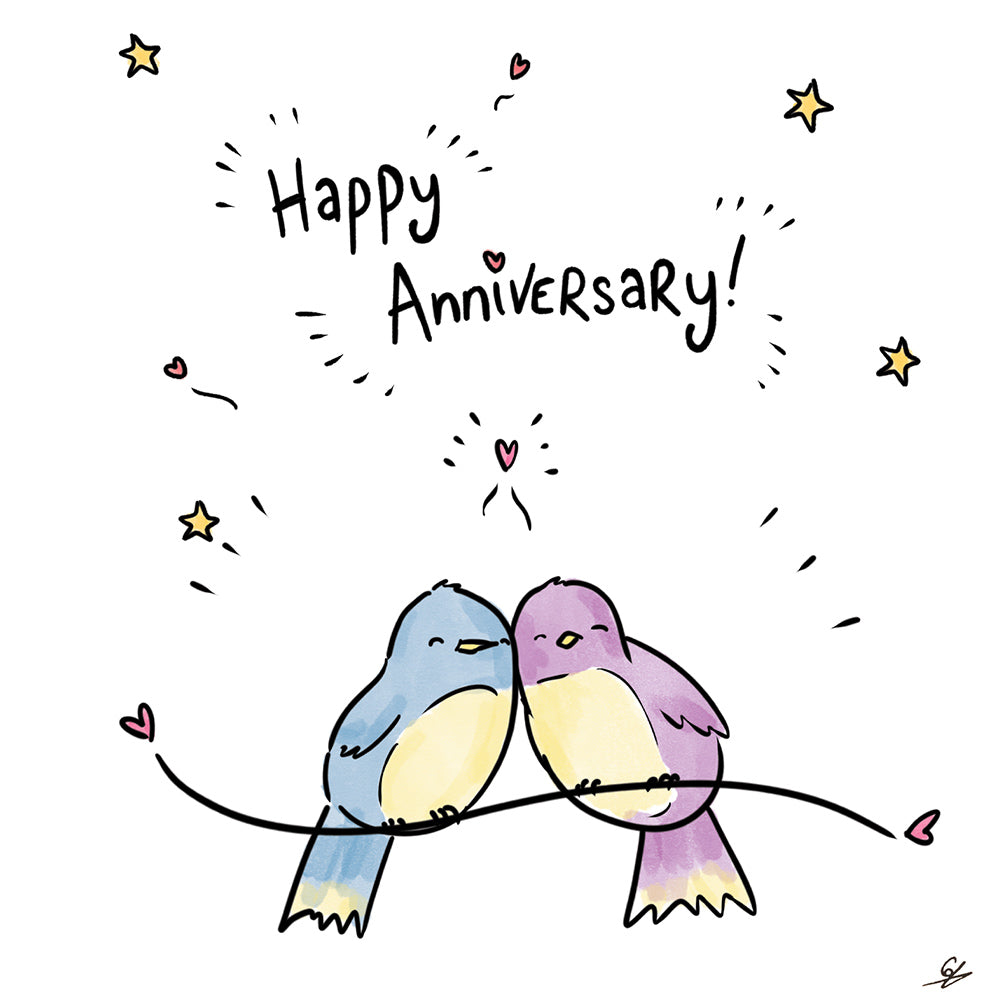 Happy Anniversary Birds
