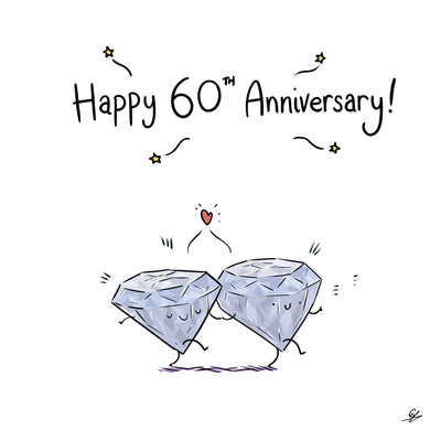 Happy Anniversary Diamond 60th