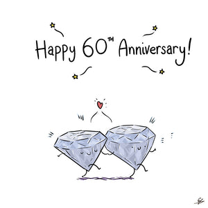 Happy Anniversary Diamond 60th