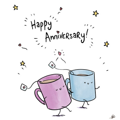 Happy Anniversary Mugs