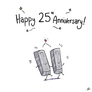 Happy Anniversary Silver 25th