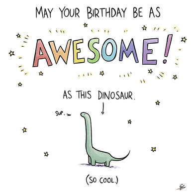 Awesome Dinosaur Birthday
