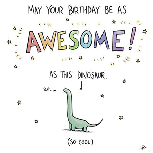 Awesome Dinosaur Birthday
