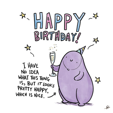 Champagne Thing Birthday