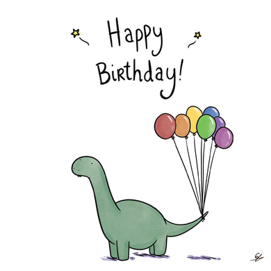 Dino Balloons Birthday