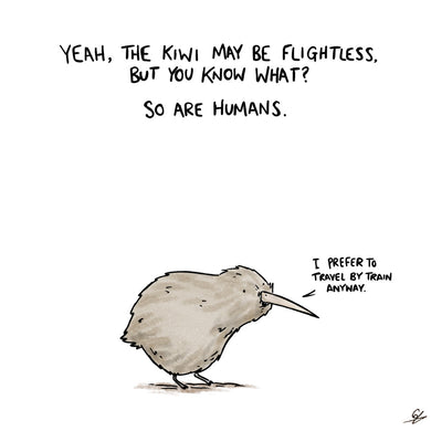 Flightless Humans