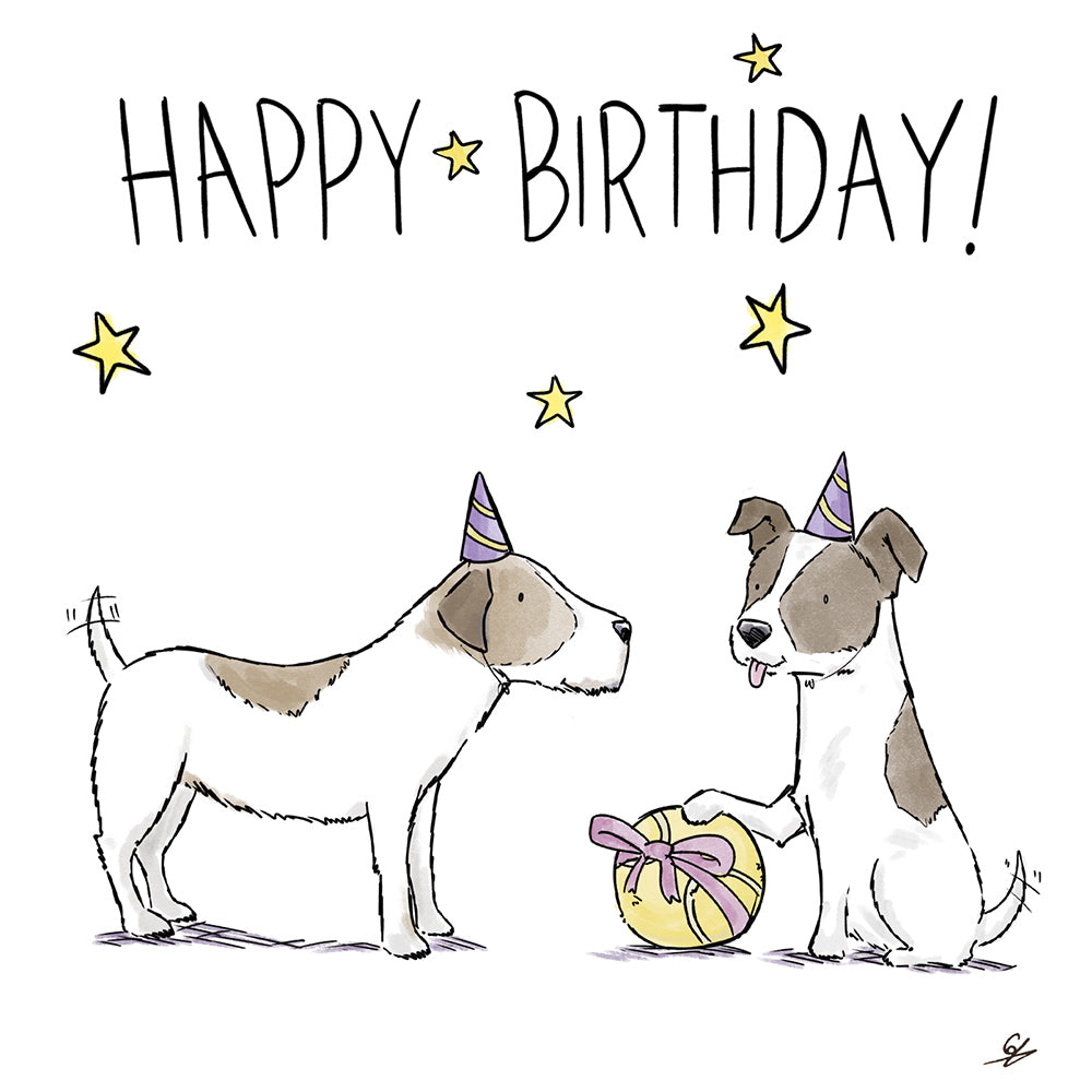 Jack Russel Happy Birthday