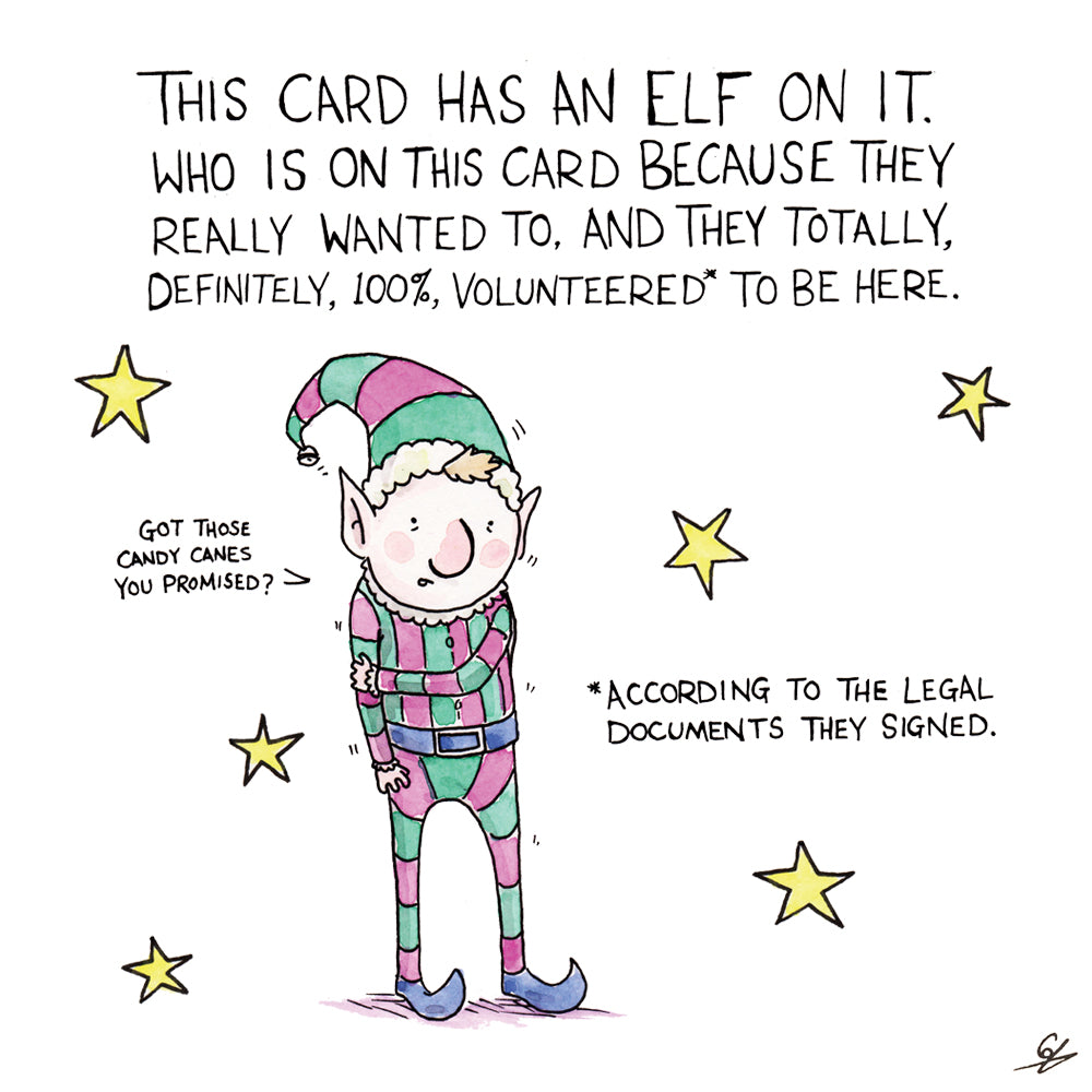 Elf Volunteer – Tea Ink