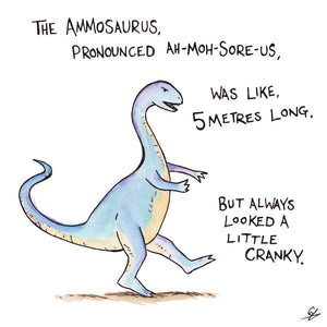 The Cranky Ammosaurus