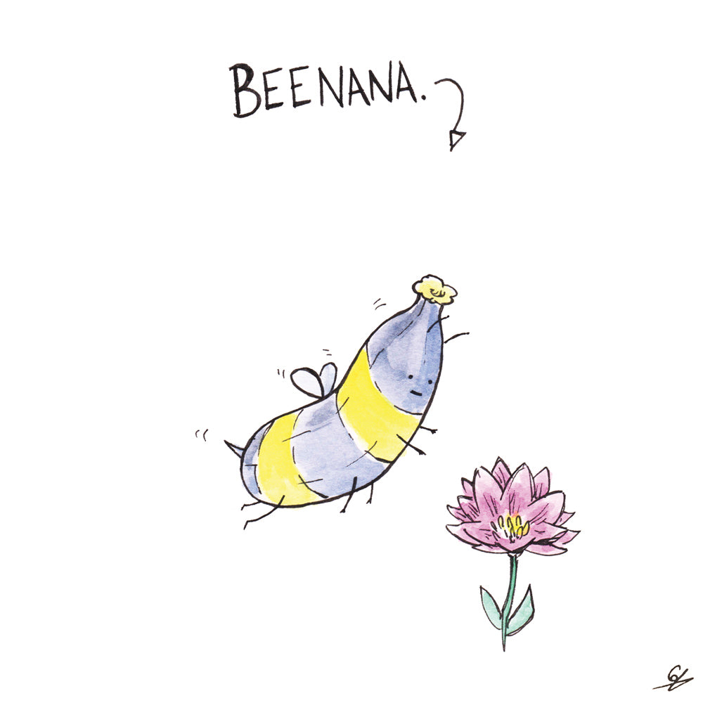 It's a Banana that looks like a Bee. It's a Beenana.