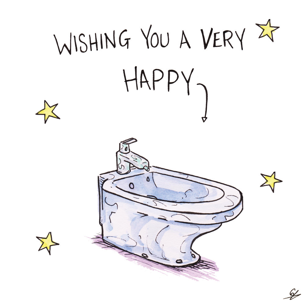 Wishing You A Very Happy (Bidet)