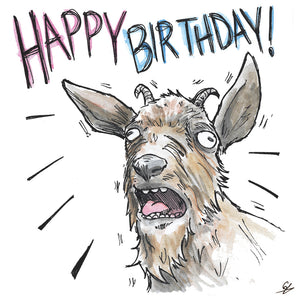 Screaming Goat - Happy Birthday!
