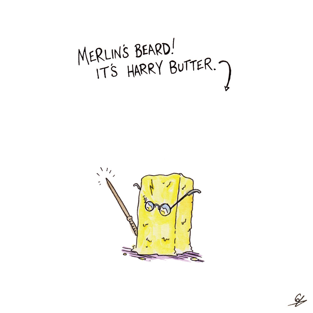 Merlin's Beard! It's Harry Butter