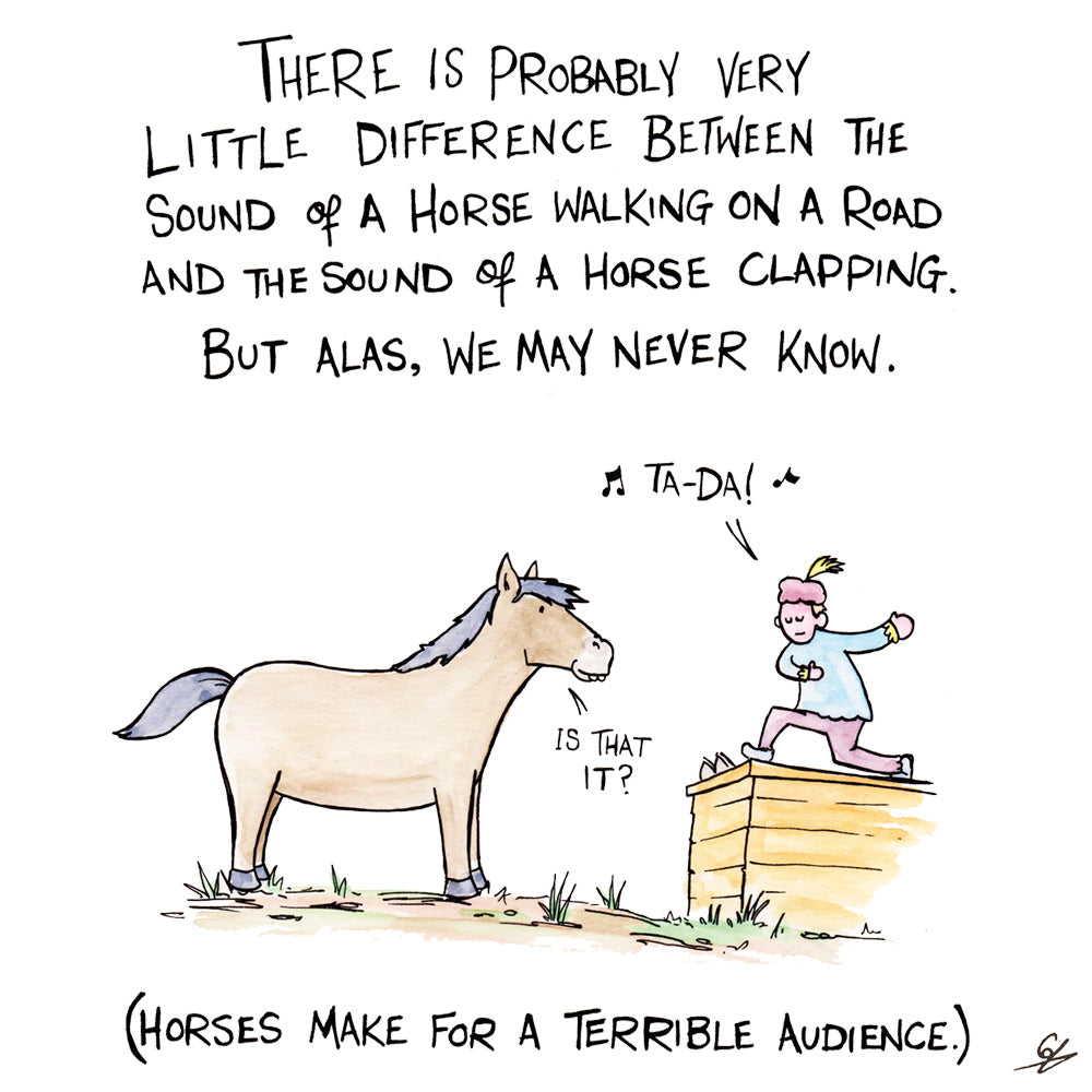 Horse Clapping – Tea Ink