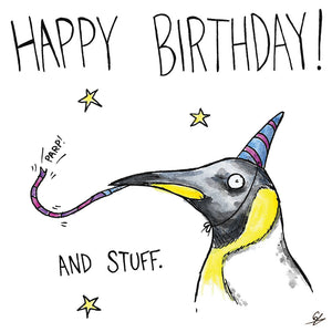 Penguin Happy Birthday! And Stuff.