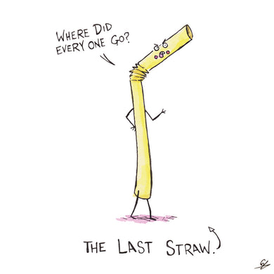 A straw saying 