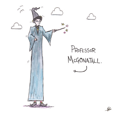 A very tall witch - Professor McGonatall.