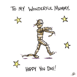 To my wonderful Mummy. Happy you day!