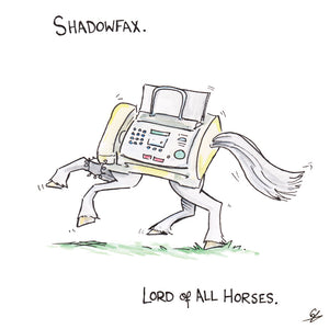 Shadowfax. Lord of all Horses.