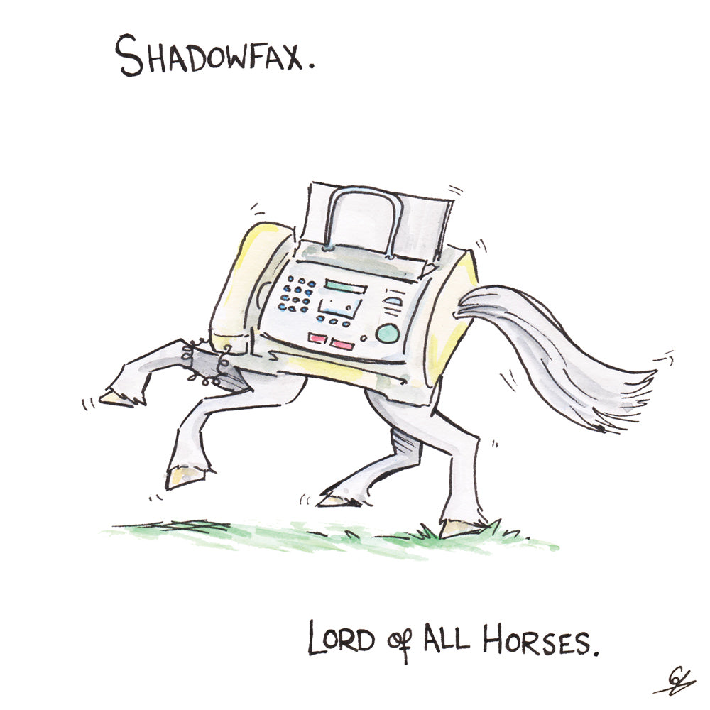 Shadowfax. Lord of all Horses.