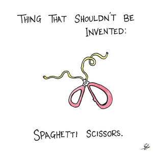 Spaghetti Scissors