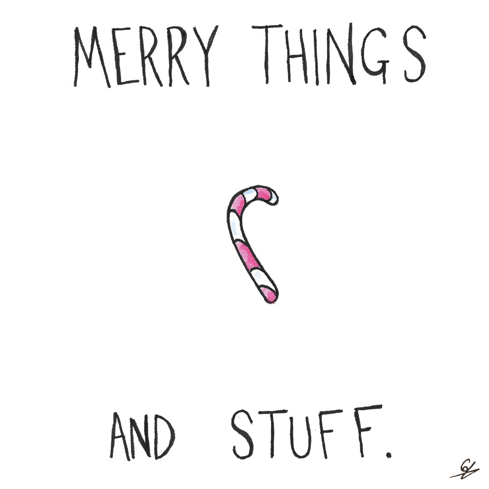 Candy Cane - Merry Things and Stuff