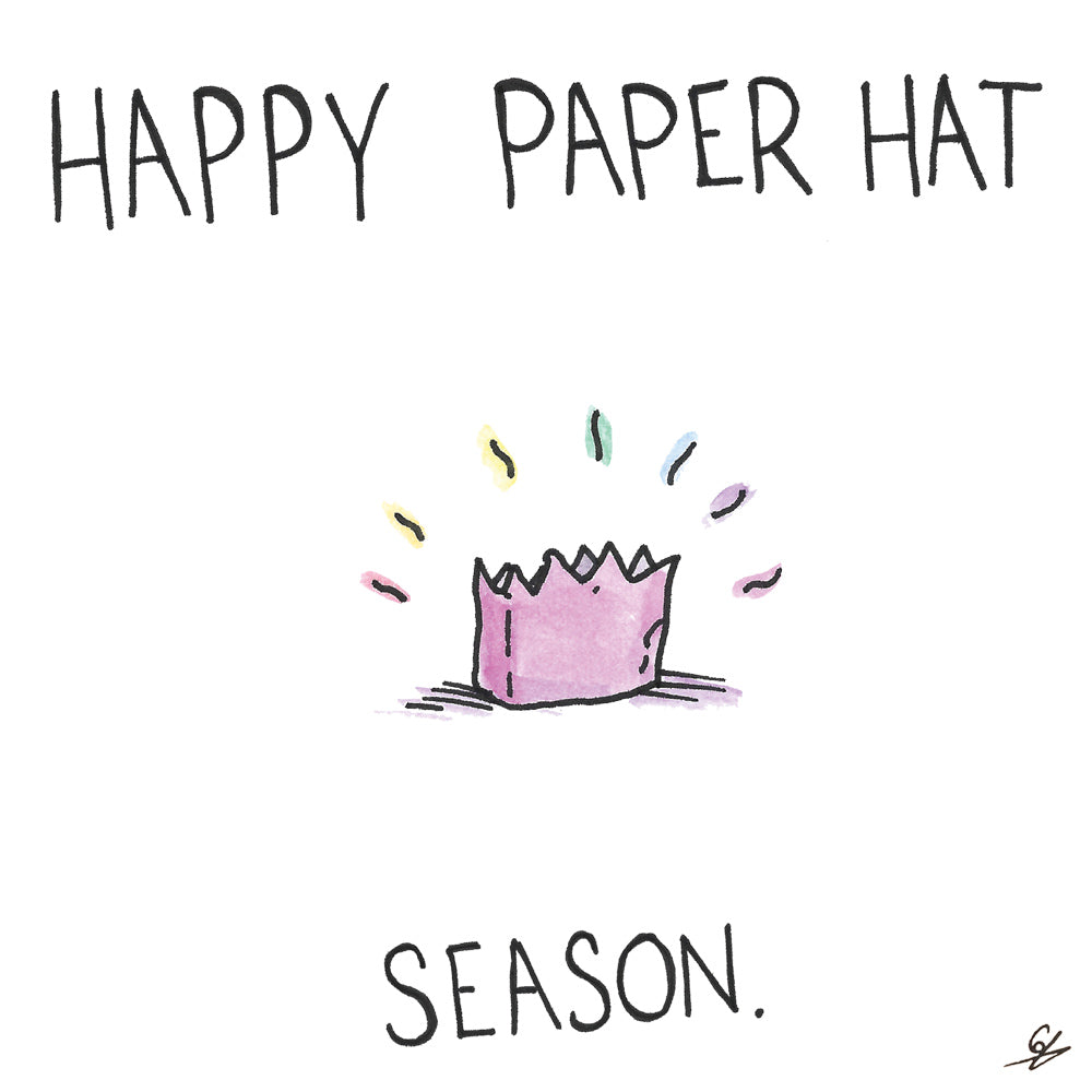 Happy Paper Hat Season