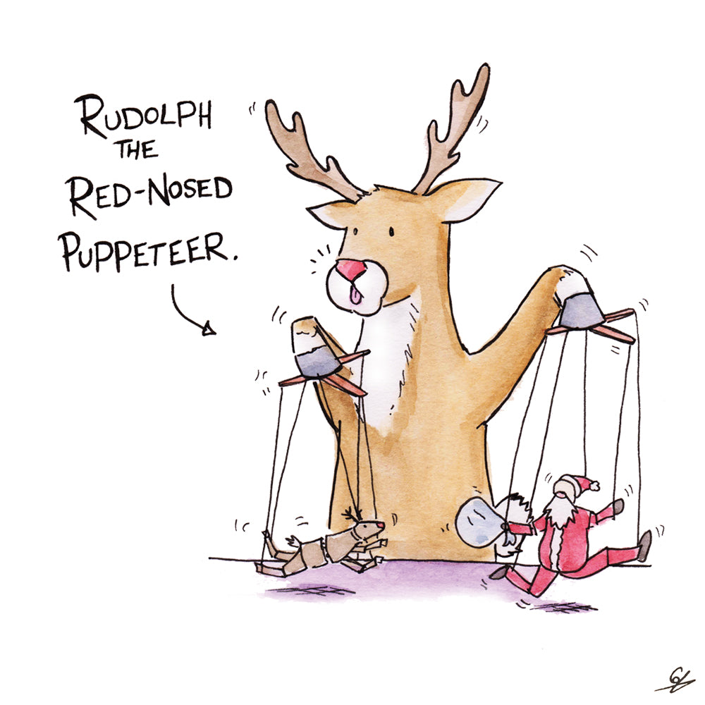 Rudolph the Red Nose Puppeteer