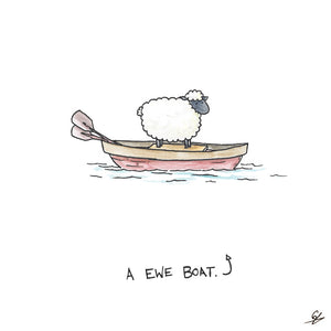 A Ewe Boat.