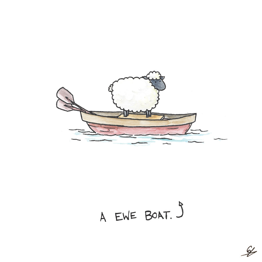 A Ewe Boat.