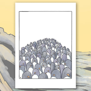 Penguins - A3 Print