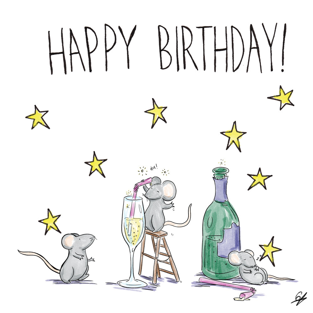Mouse Birthday VII Drunk