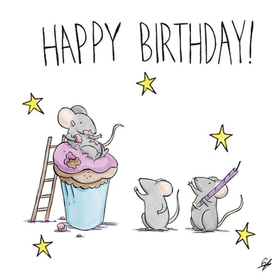 Mouse Birthday VI In Cupcake