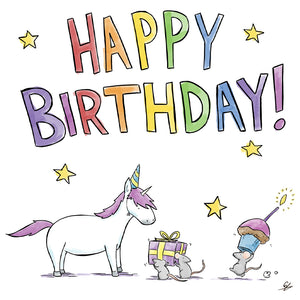 Mouse Birthday IV Unicorn